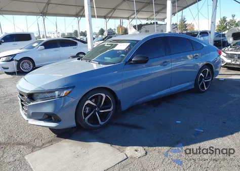 2022 Honda Accord Sport Se z USA, uszkodzony, nr VIN 1HGCV1F42NA107911
